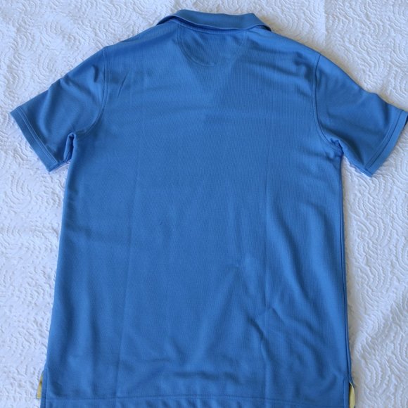 IZOD Powder Blue Polo Shirt - Picture 3 of 4